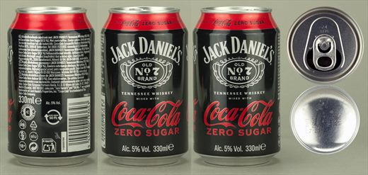 Jack Daniel's - Coca-Cola zero sugar 330ml 2026-07-31