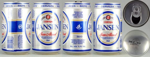 Jansen sem alcool 33cl 1997-12