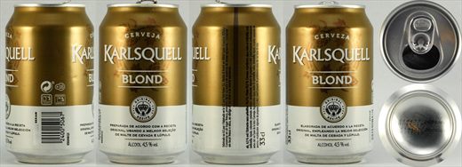 Karlsquell Blond 33cl 2017-11-01