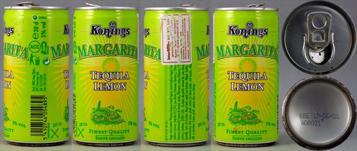 Konings margarita tequila lemon 20cl 2000-06-17