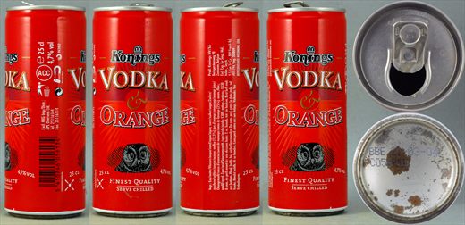 Konings vodka-orange 25cl 2004