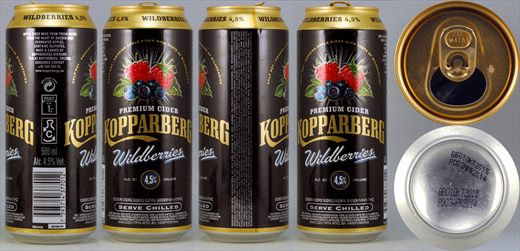 Kopparberg wildberries 500ml 2015