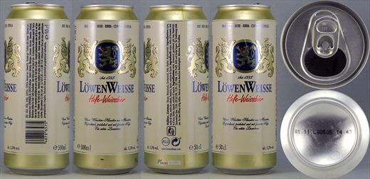 Lowen Weisse Heffe-Weissbier 50cl 2011