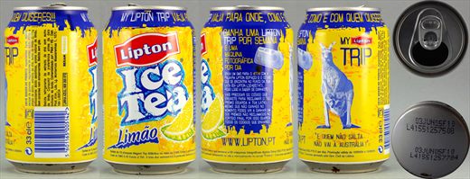 Lipton Ice Tea limao my Lipton tryp 33cl 2005-06