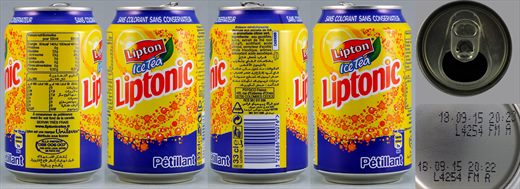 Lipton Ice Tea Liptonic Petillant 33cl 2015