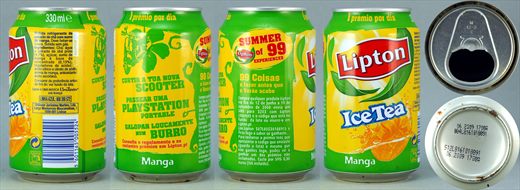 Lipton Ice Tea Manga 330ml 2009-06