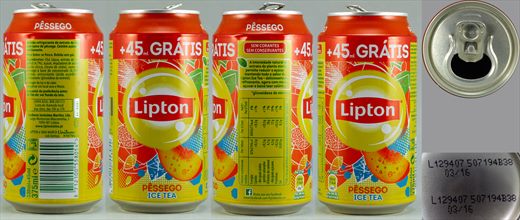 Lipton Ice Tea Pessego 375ml 2016