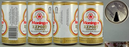 Moninger 0,33L 1989