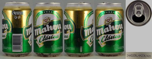 Mahou Cerveza Clasica XV Juegos Mediterraneos Almeria 2005 33cl 2006
