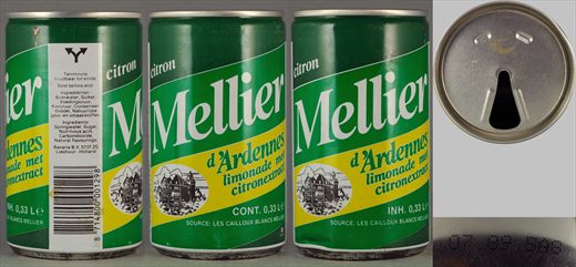Mellier dArdennes citron 0,33L 1989