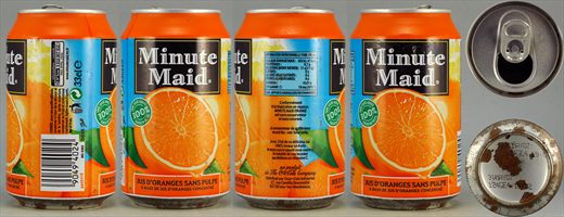 Minute Maid Jus dOrange Sans Pulpe 33cl 2007