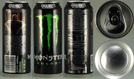 Monster Energy Call of Duty Black Ops III 500ml 2017-08