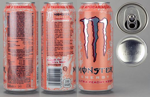 Monster Energy Ultra Peachy Keen 500ml 2028-05-30
