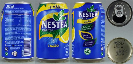 Nestea Iced Tea limao 330ml 2016-02
