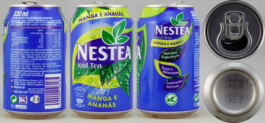 Nestea iced tea manga e ananas 330ml 2016-07-09