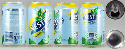 Nestea limon sin azucar 330ml 2010-02