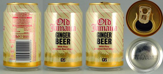 Old Jamaica ginger beer 330ml 2010-11