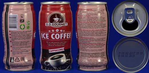 O.D. Gourmet Ice Coffee cappuccino 2019