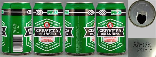 Pryca Cerveza Holandesa 33cl 1991