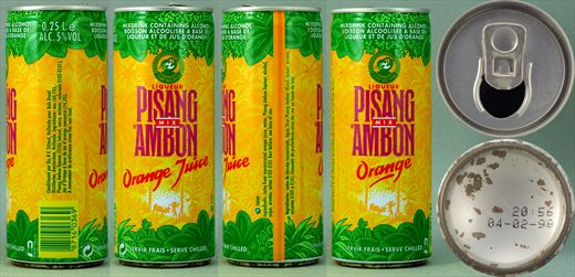 Pisang Ambon orange juice 250ml 1998