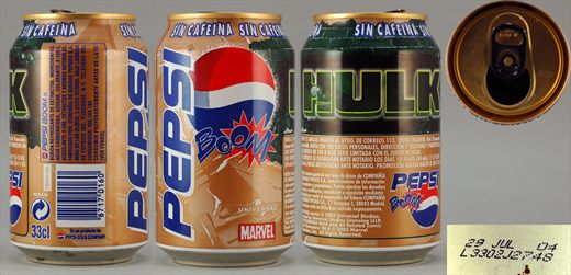 Pepsi Boom 33cl 2004-07