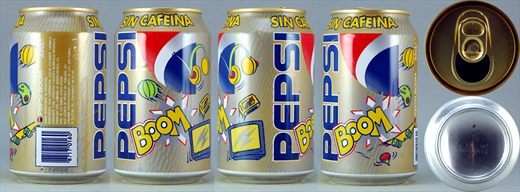 Pepsi Boom sin cafeina 33cl 1997-07