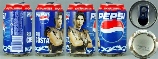 Pepsi Edicao Limitada Rui Costa 33cl 2005-04-20