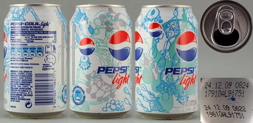 Pepsi light 330ml 2009-12