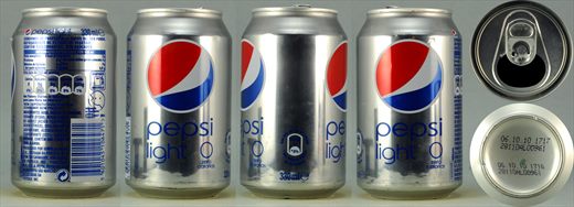 Pepsi Light 330ml 2010-10-06