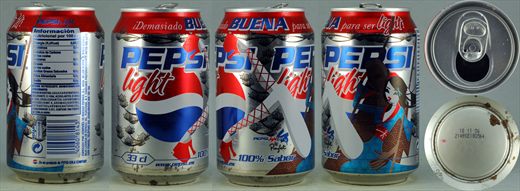 Pepsi light art 33cl 2006-11-18