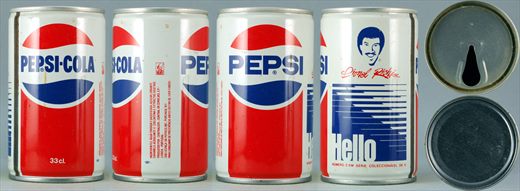 Pepsi Lionel Richie 2 33cl