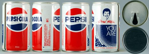 Pepsi Lionel Richie 5 33cl