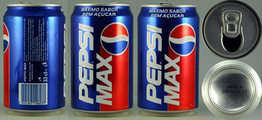 Pepsi Max 33cl 1997-01