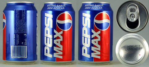 Pepsi Max 33cl 1999-05-16