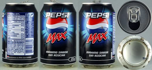 Pepsi Max 33cl 2007