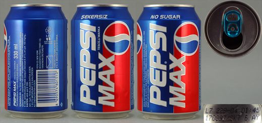 Pepsi Max 330ml 2004