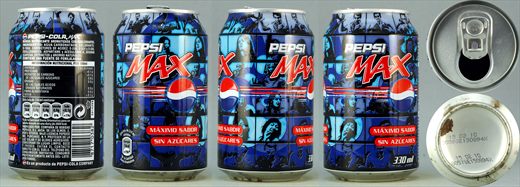 Pepsi Max 330ml 2010-02-15