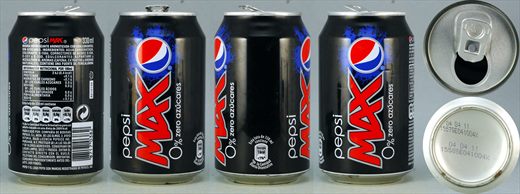 Pepsi Max 330ml 2011-04-04