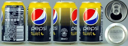 Pepsi Twist 330ml 2010-10-22