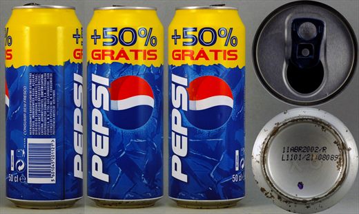 Pepsi 500ml 2002