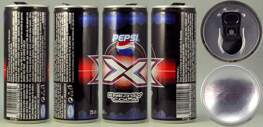 Pepsi X 250ml 2006