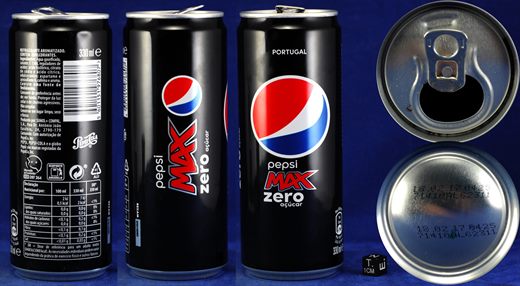Pepsi Max Zero 330ml 2017