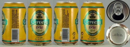 Plus Supermercados Cerveja Pils 33cl 2008-06-19
