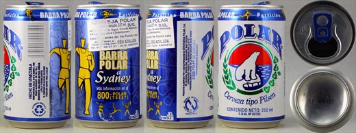 Polar cerveza tipo pilsen 250ml 2001-09-30