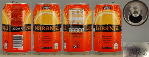 Quelly Naranja 330ml 2010