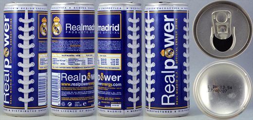 Real Power Real Madrid 250ml 2007