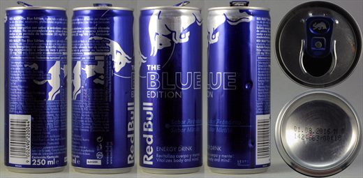 Red Bull the blue edition 250ml 2016-08-01