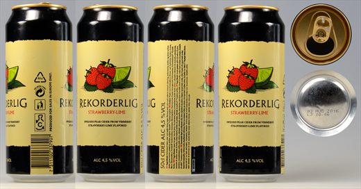 Rekorderlig Strawberry-lime 50cl 2016-08-03
