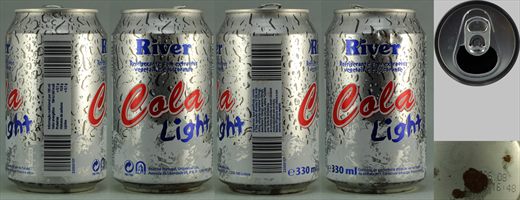 River Cola Light 330ml 2008