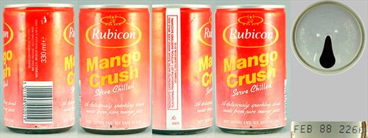 Rubicon Mango Crush 330ml 1988